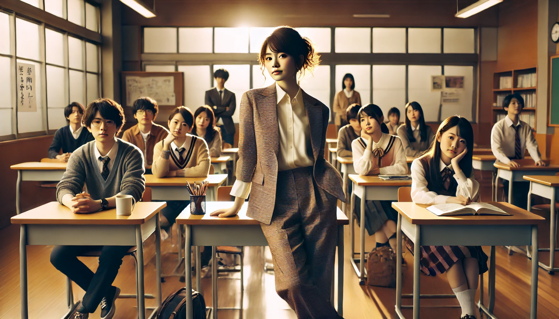 【なんで私が神説教】岡崎紗絵が演じる英語教師・林聖羅のキャラクターと魅力