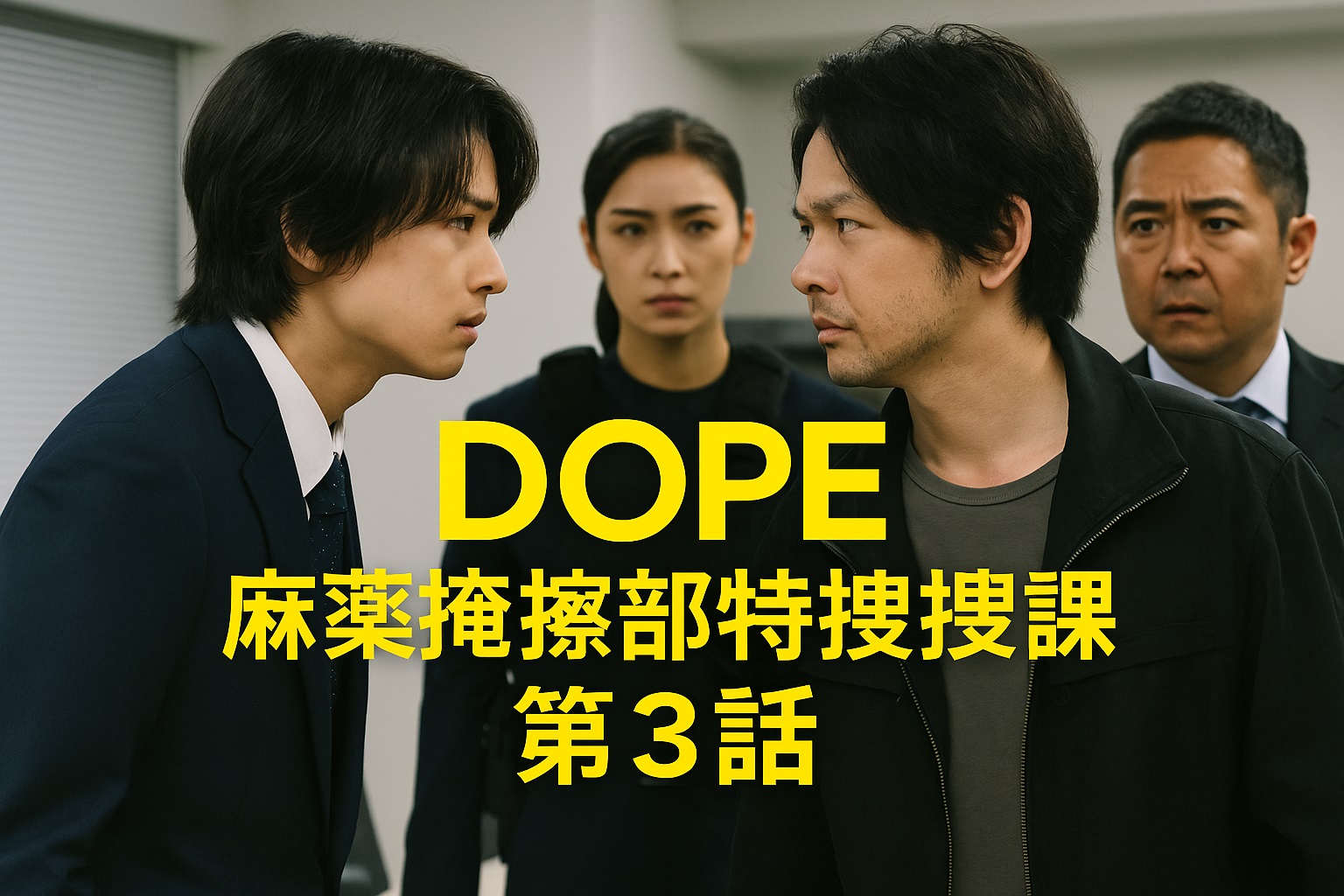 DOPE 麻薬取締部特捜課 第3話ネタバレ｜泉ルカの裏の動きとDOPE黒幕の接触！