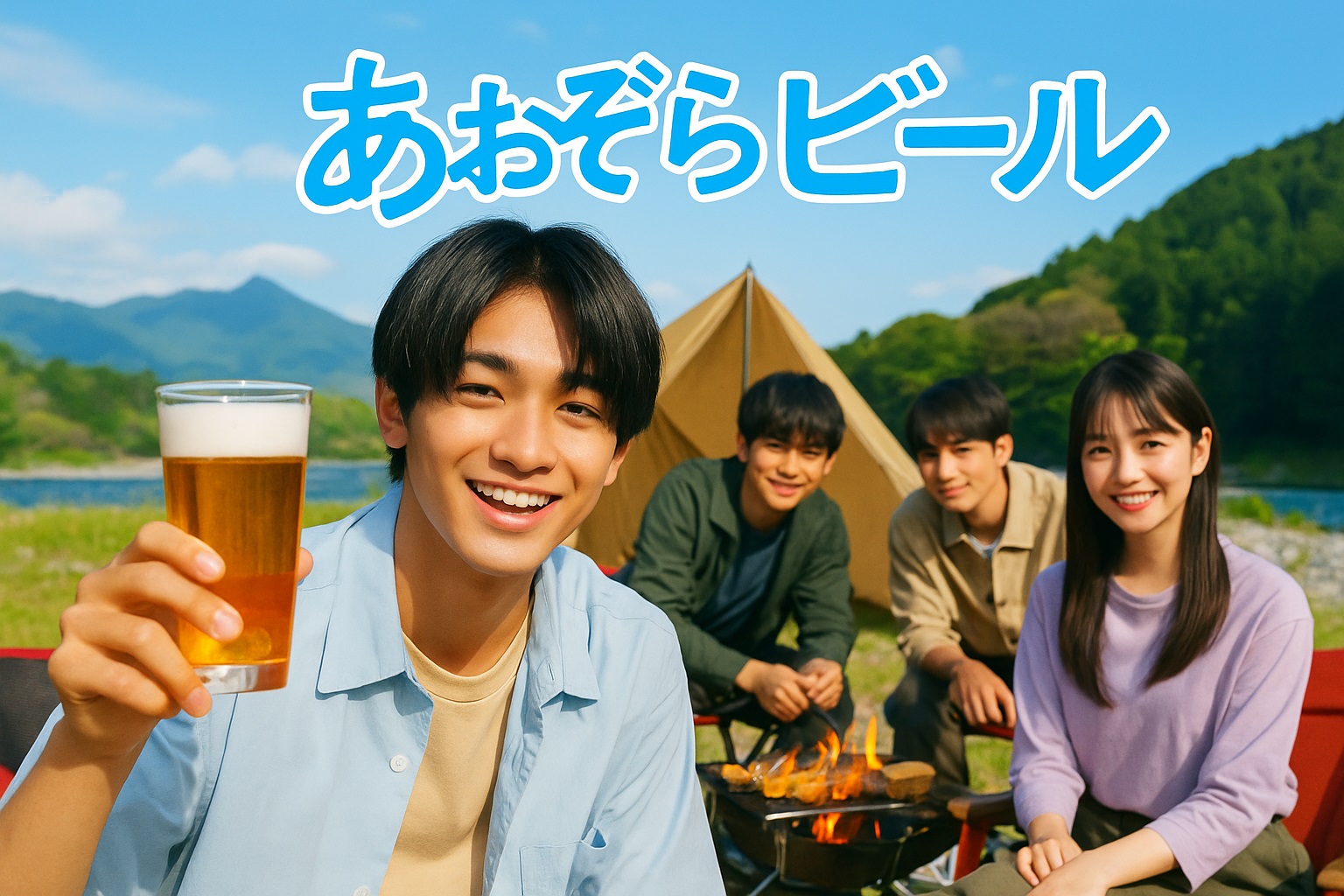 あおぞらビールのドラマあらすじとは？アウトドア×青春の物語に注目！