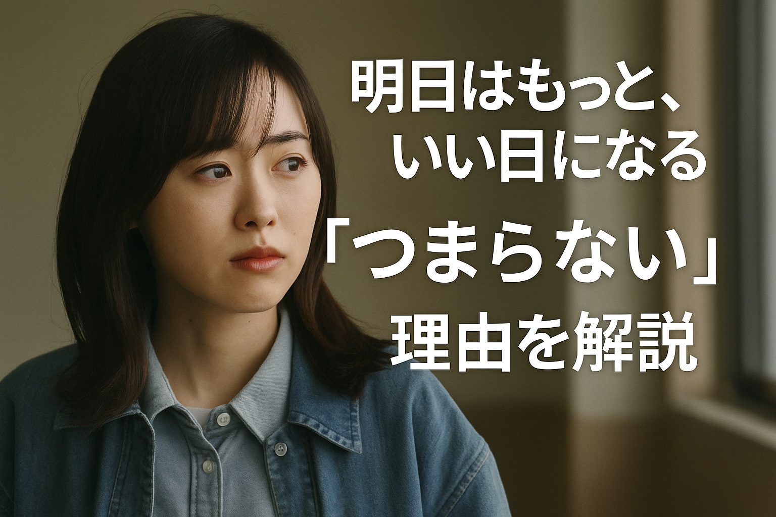 ドラマ「明日はもっと、いい日になる」がつまらない？一部視聴者の評価とその理由を考察