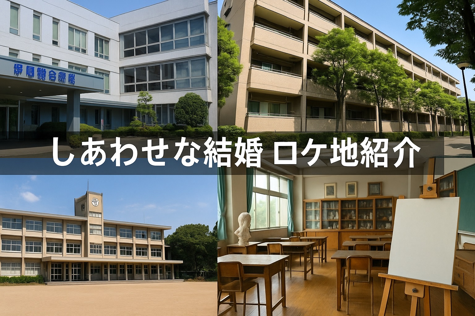 『しあわせな結婚』ロケ地特集｜あの印象的な撮影場所はどこ？