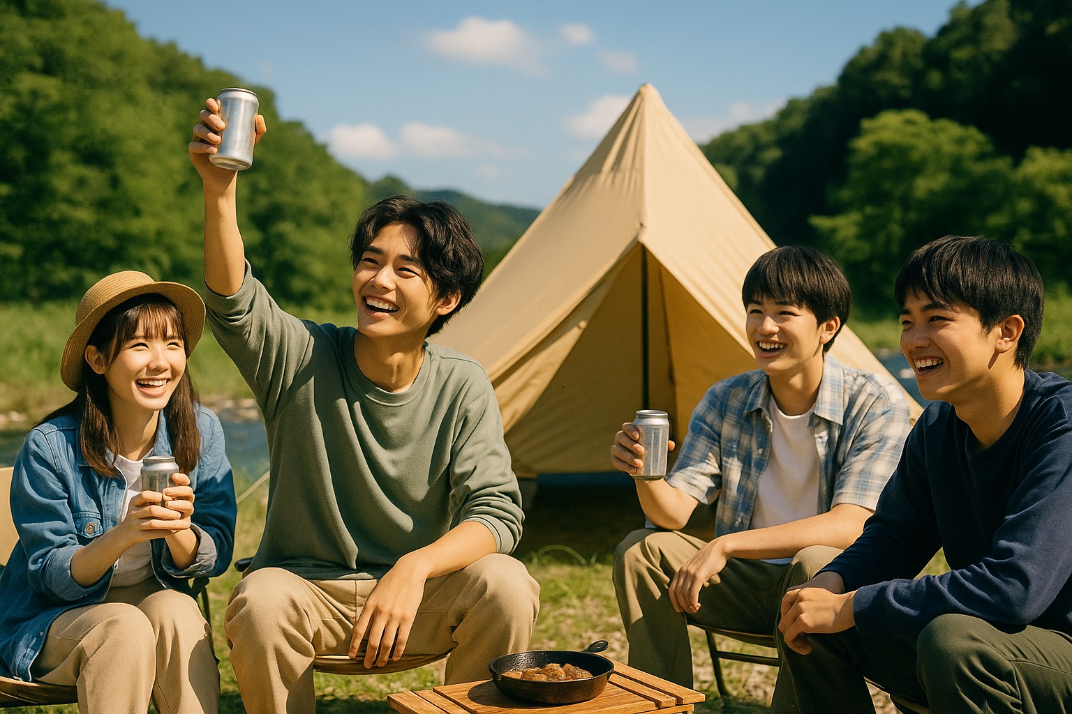 あおぞらビールが面白い理由とは？癒しと共感が広がる青春アウトドアドラマ