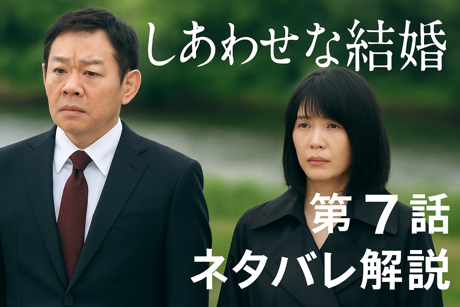 ドラマ『しあわせな結婚』第7話ネタバレ予想！赦しと再生が描く、夫婦の“本当の再出発”