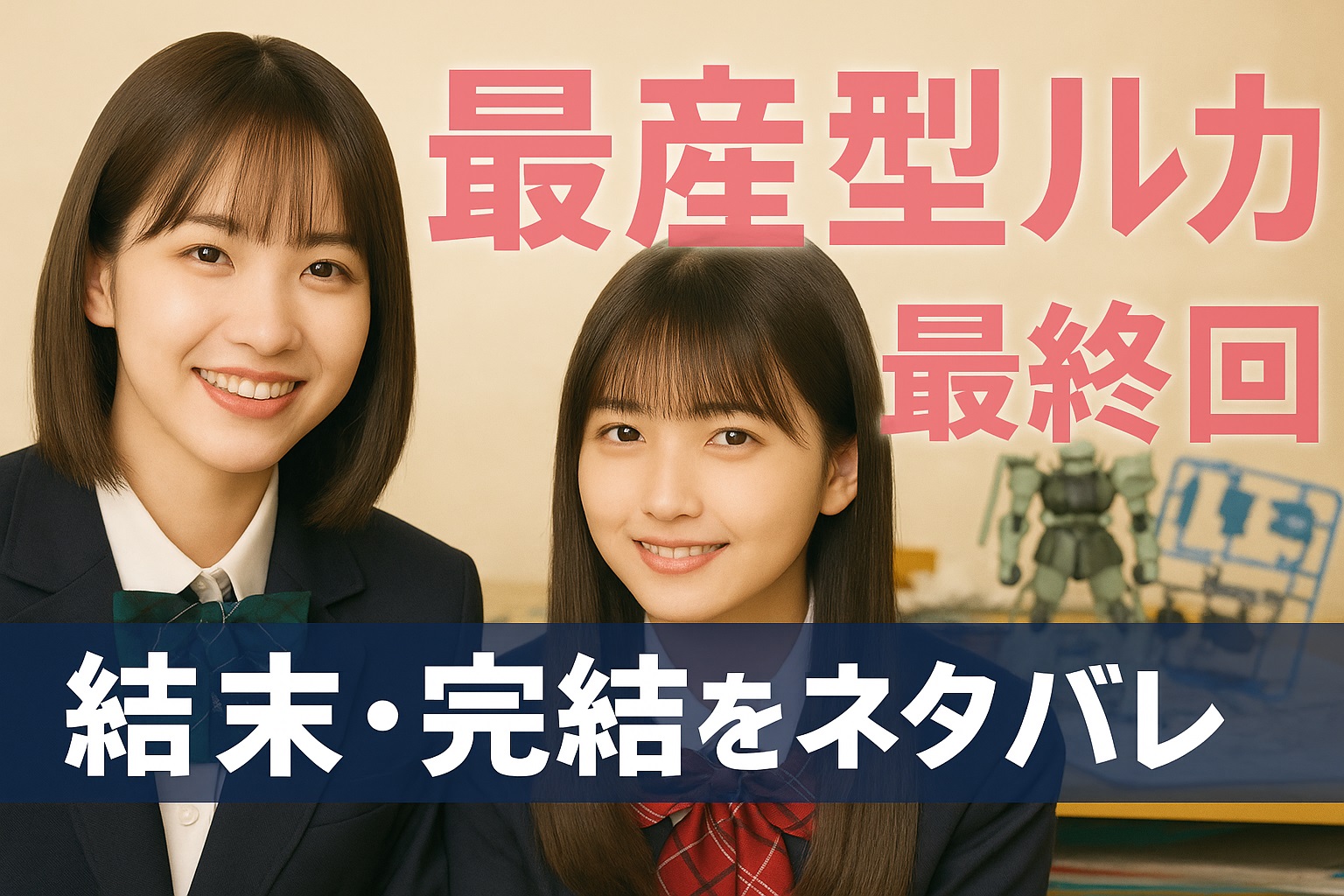 ドラマ「量産型ルカ」最終回の結末は？完結までの全貌を解説！