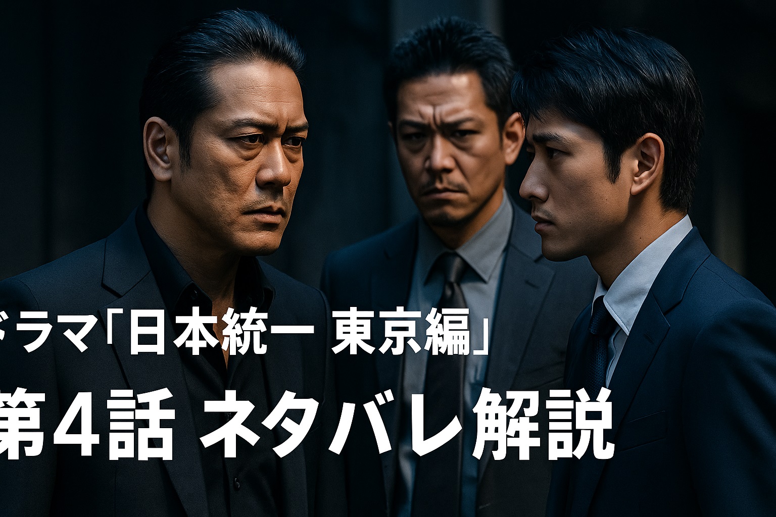 日本統一 東京編 第4話ネタバレ解説｜湯川の策略が侠和会を揺るがす！
