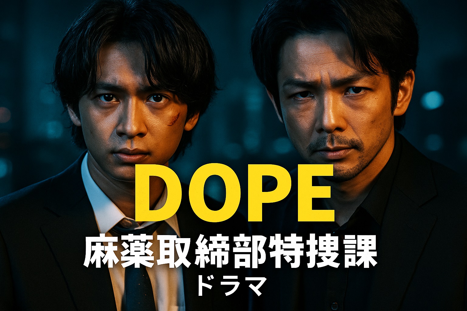DOPE麻薬取締部特捜課のあらすじ徹底解説！ドラマの世界観と展開とは？