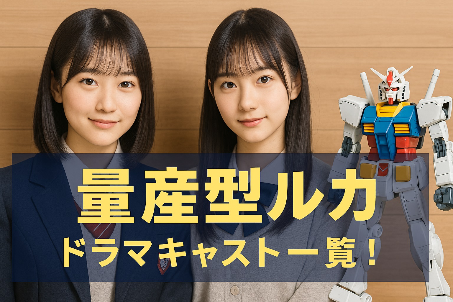 量産型ルカのキャスト一覧と見どころを徹底解説！